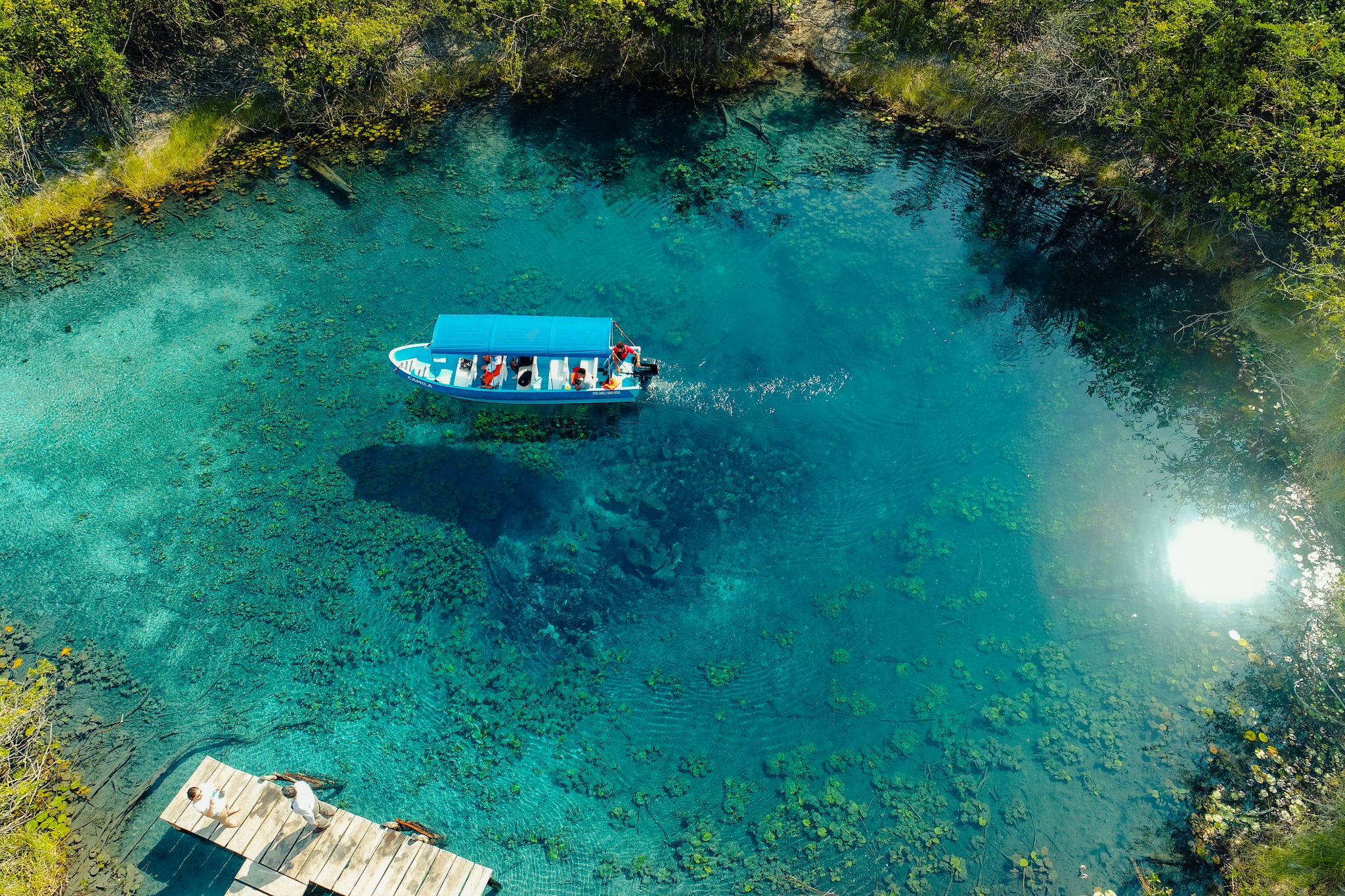 Cráter Azul — Petén